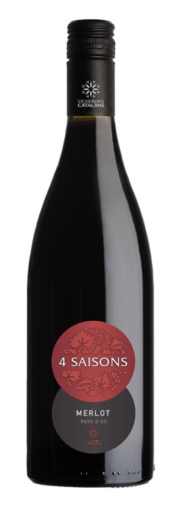 2602202465dc773a3c438.png Vignerons Catalans, Pays d'Oc IGP 4 Saisons Merlot