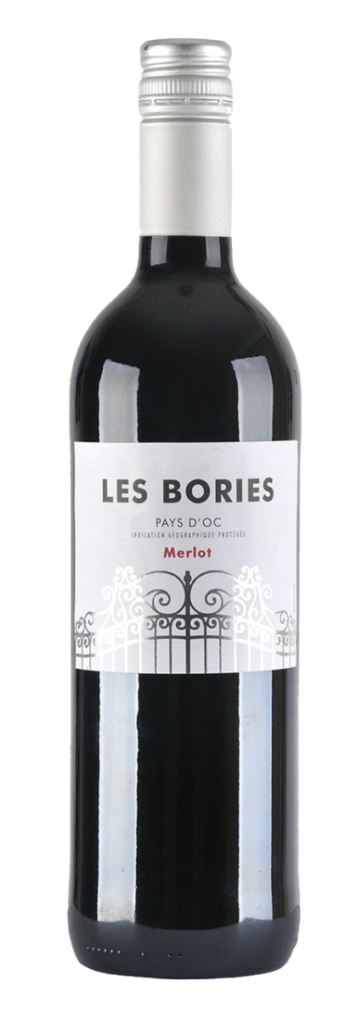 2602202465dc7bbdd8363.png Les Bories, Pays d'Oc IGP Merlot