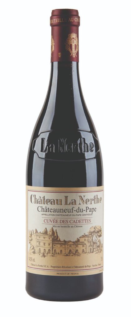 Chteau la Nerthe, Chteauneuf-du-Pape AC Cuvee des Cadettes BIO