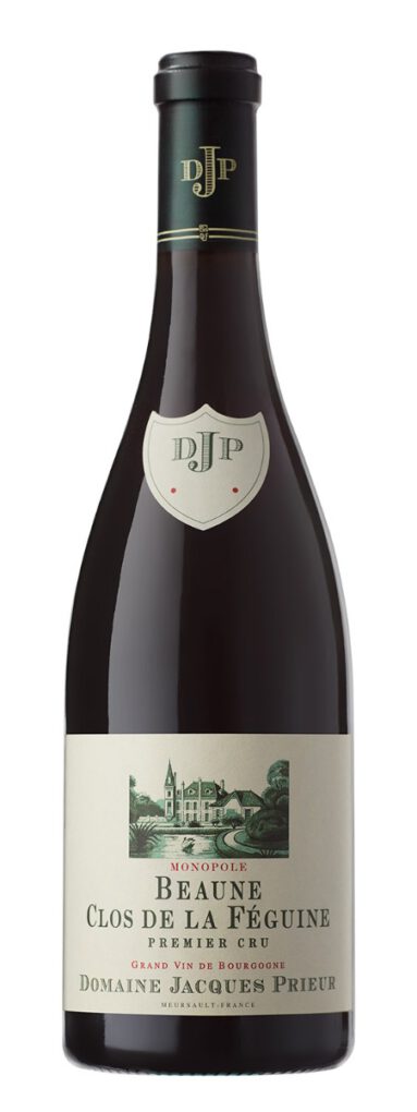 Domaine Jacques Prieur, Beaune AC Clos de la Fguine Monopole Beschadigd etiket 1ER