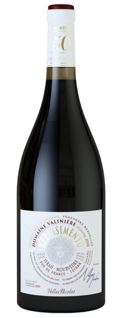 Domaine Valinière, Pays d'Oc IGP Appassimento