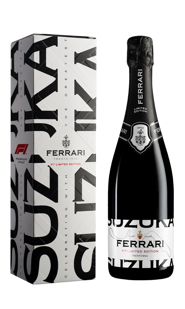 Ferrari, Trento DOC Brut, Cities Special Cuve F1 Suzuka in geschenkverpakking