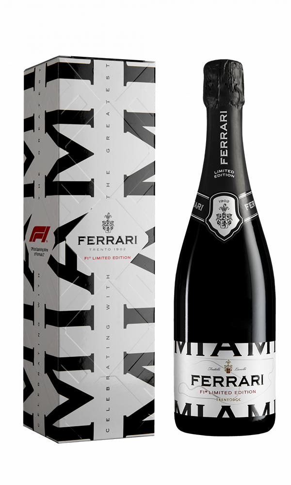 Ferrari, Trento DOC Brut, Cities Special Cuve F1 Miami in geschenkverpakking