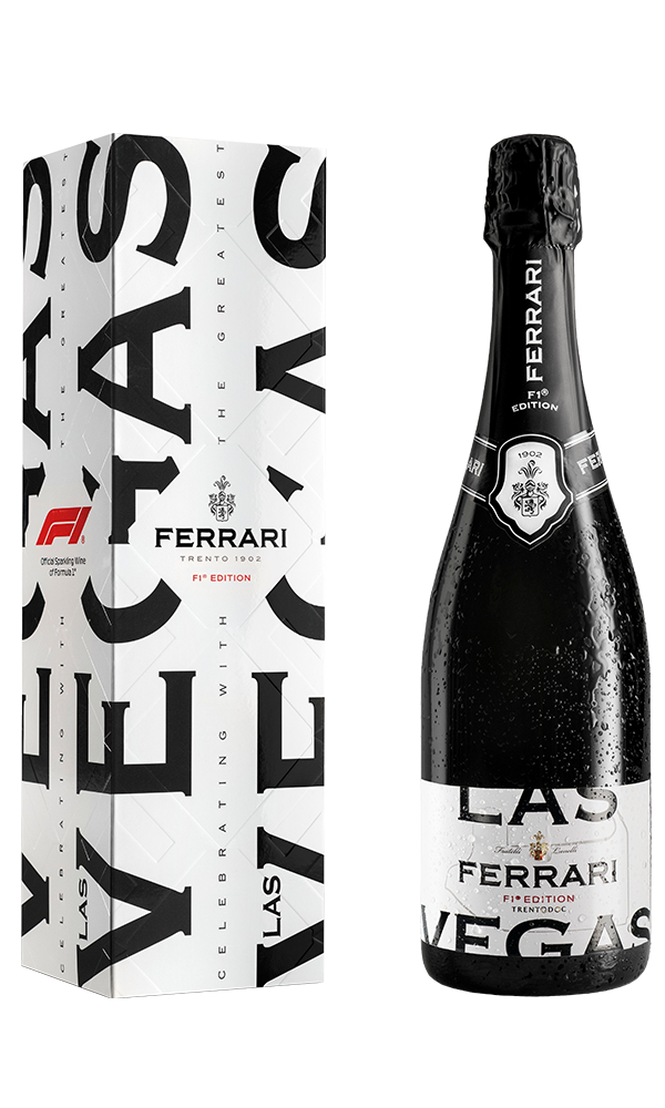 Ferrari, Trento DOC Brut, Cities Special Cuve F1 Las Vegas in geschenkverpakking